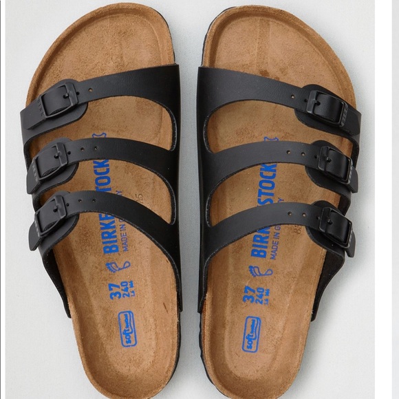 Birkenstock Shoes - NWT Black Birkenstock Florida
